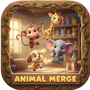 Animal Merge game - Play animal merge arcade on HTML5 games